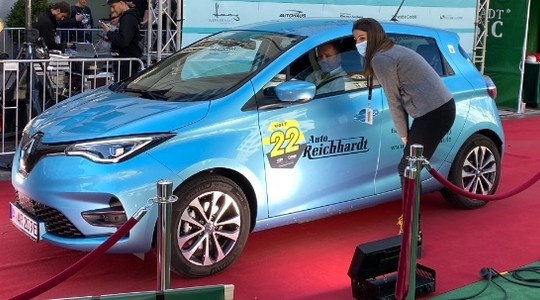 Premiere des Fiat 500e