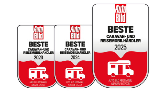 Auto Reichhardt gehört zu den besten Caravan- und Reisemobilhändlern Deutschlands!