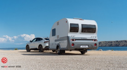 Red Dot Award 2026: Der neue Adria Action räumt ab
