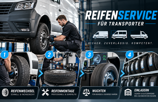 Räderwechsel Wohnmobil / Transporter